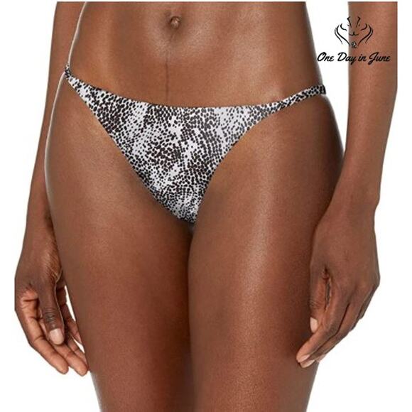 Vicious Young Babes Fixed String Bikini Bottom Swimsuit Size L - Picture 1 of 4